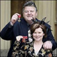 Robbie & Imelda with their OBE's