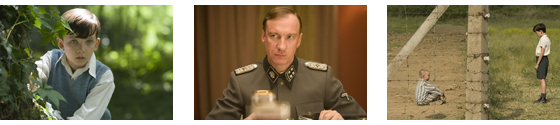 Montage of stills from 'The Boy In The Striped Pajamas'